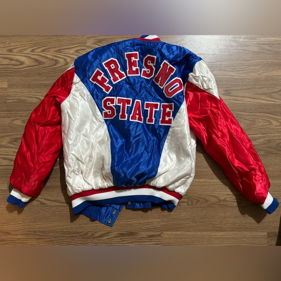 Jackets & Blazers - Vintage Fresno State Softball Bomber Jacket